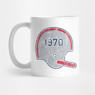 New England Patriots Year Founded Vintage Helmet Mug